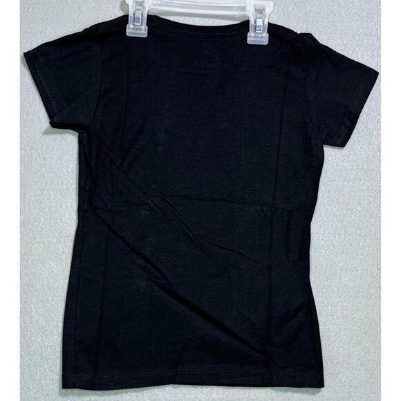 Harley Quinn SuperHero Girls Shirt Women Tee Black T-Shirt Sleeve Medium Cotton - Picture 4 of 5